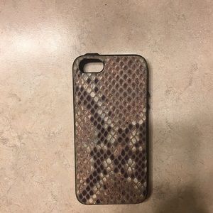 Snakeskin iPhone 5s case